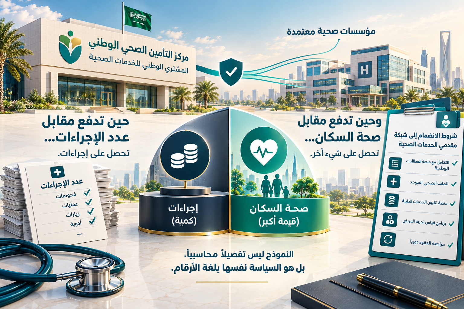 المشتري الوطني للخدمات الصحية: هل يشتري سلوكاً أم خدمة؟